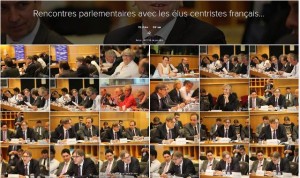 Rencontres parlementaires avec les élus centristes français...